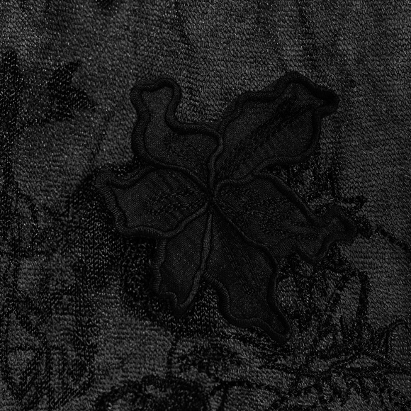 Zara NWT Semi Sheer Floral Combination Fabric Resort Wear Midi Skirt (Medium) - Picture 5 of 5